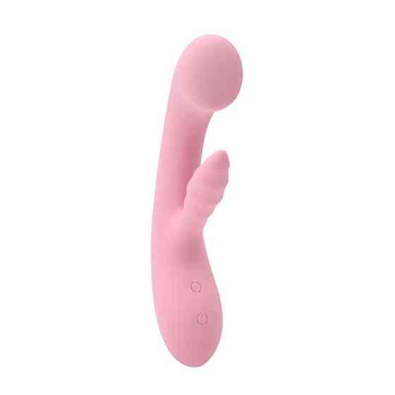 Вибратор кролик CHISA Aphrovibe The Unicorn для стимуляции точки G, розовый Sex Aura Киев