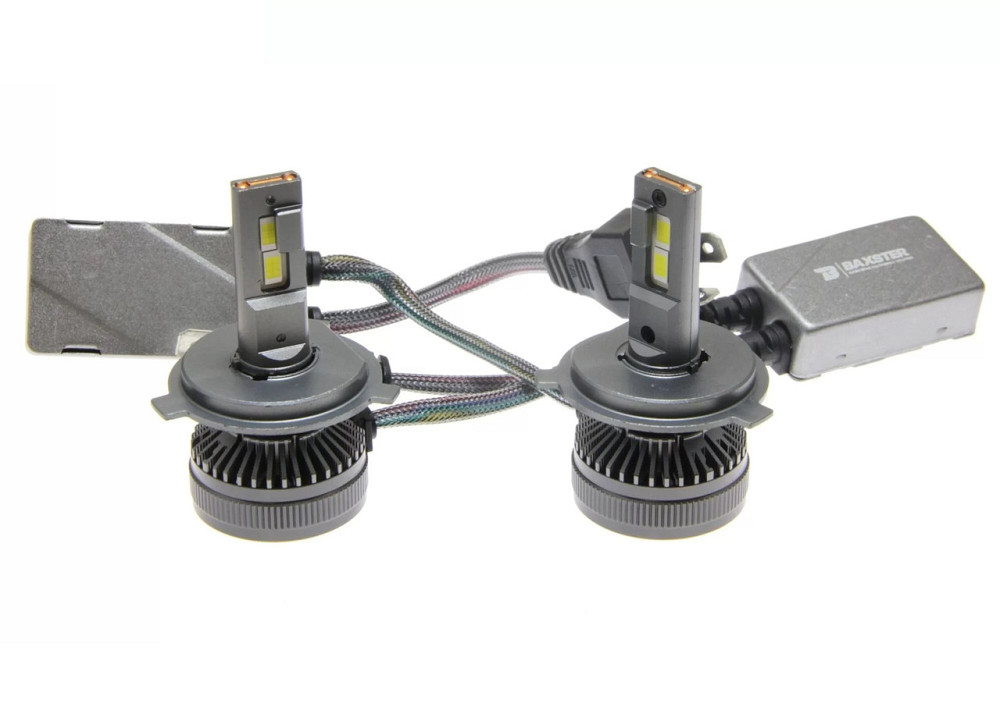 Комплект светодиодных ламп Baxster PW H4 6000K (2шт) 12V Харьков - изображение 1