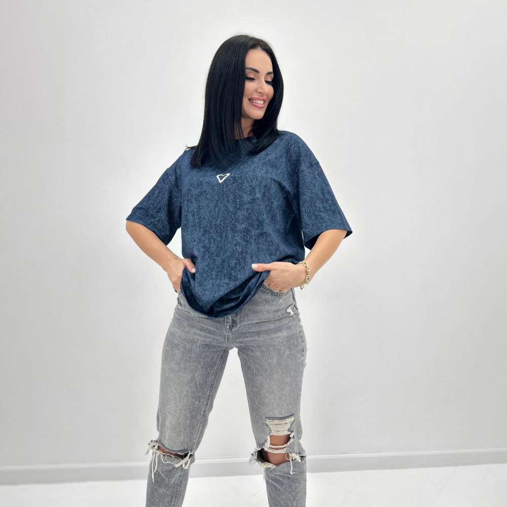 Базовая футболка с принтом 