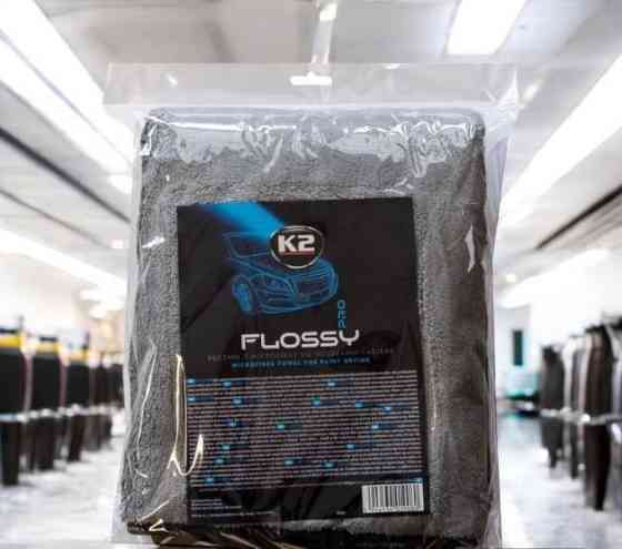 Мікрофібра для сушіння кузова K2 Flossy Pro 60×90 см Київ
