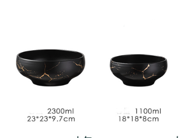 Тарелка Мраморная роскошь глубокая БЕЛАЯ фарфоровая под мрамор 18 см 1100 мл тарелка для супа Кременчуг - изображение 6