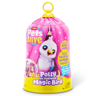 Интерактивная игрушка Pets & Robo Alive Волшебная птичка Полли (9561) Винница - изображение 1