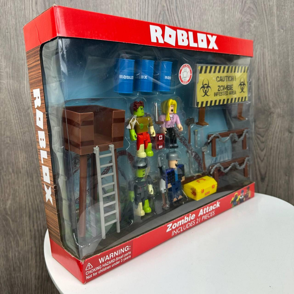 Великі ігрові фігурки Roblox в коробці атака зомбі, іграшкові чоловічки Роблокс набір ( 24443 ) Харьков - изображение 5