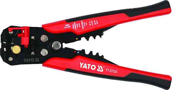 Кліщі для обтискання і зачистки проводів YATO, L=205мм, 0,2-6мм², з наконечниками, 191 елем. [10/20] Одесса