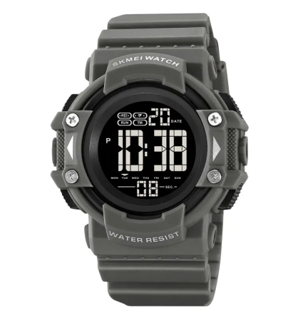 Часы мужские спортивные наручные Skmei 2195 (Серый) Киев