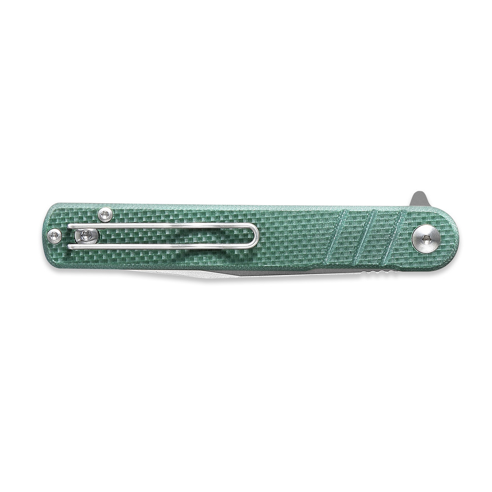 Ніж складаний туристичний Ganzo G772-GB (8.9 см) 8CR14 / G10 зелений Київ - фото 5