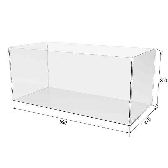 Коробка акриловая EKOSTAR 590х275х250 Киев
