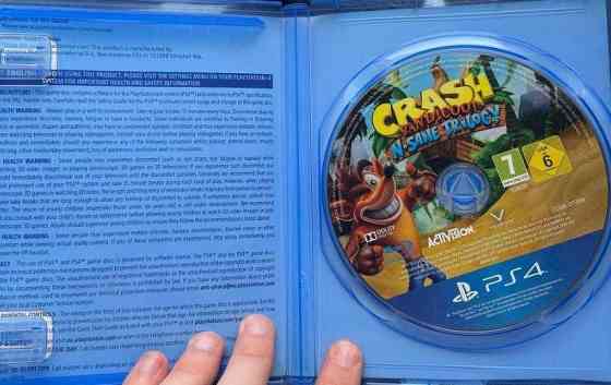 Диск игра crash n sane trilogy для пс4 Харьков