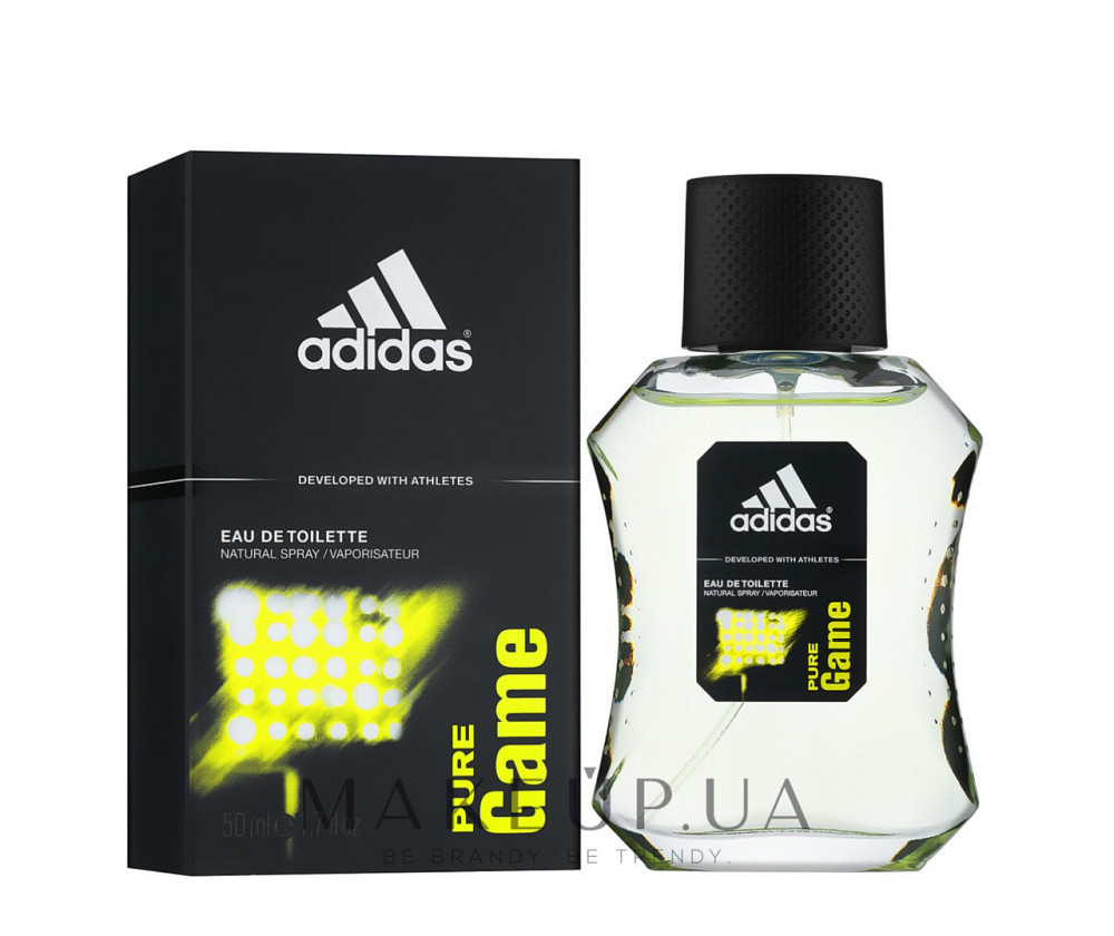Adidas Pure Game Туалетна вода чоловіча, 50 мл Виноградів - фото 1
