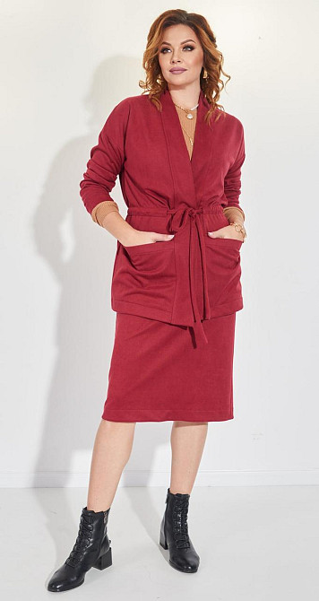 Замшевий костюм (48) Київ - фото 1