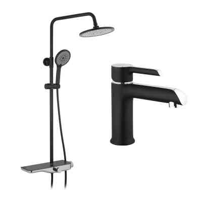 Душовий гарнітур Kroner Armada-SCH065 + змішувач Essen-SCH010 (CVS30224) Вінниця