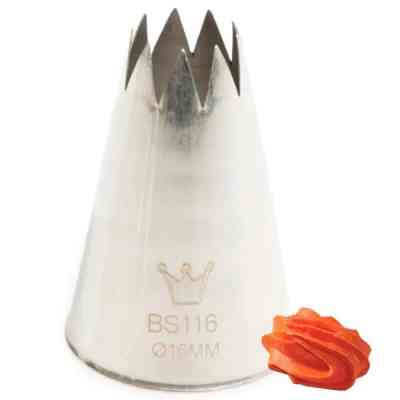 Кондитерська насадка Martellato Open Star 16 мм (BS 116) Вінниця