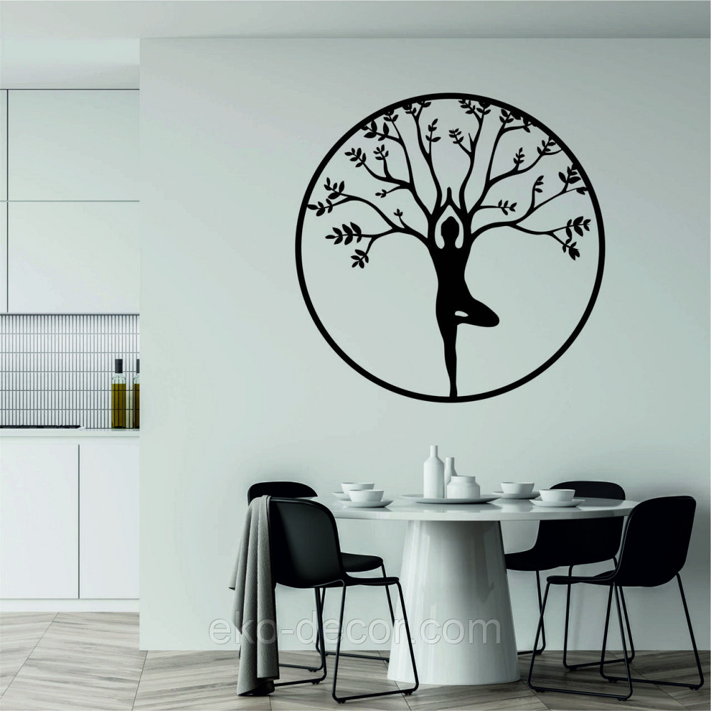 Декоративне настінне 3D Панно «ЙОГА» Декор на стіну з об'ємом Київ - фото 4