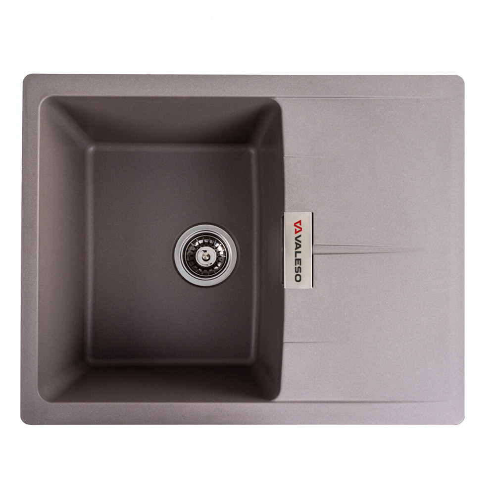 VALESO Гранітна мийка для кухні VALESO ZIRKONE 6250 матова Дюна Киев - изображение 1