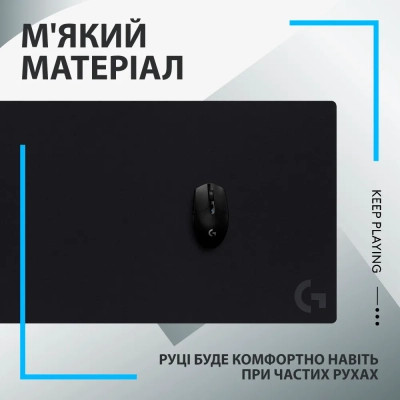 Коврик для мышки Logitech G840 Gaming Mouse Pad Black (943-000778) Винница - изображение 3