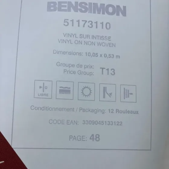 Шпалери Lutece Bensimon 51173110 Київ