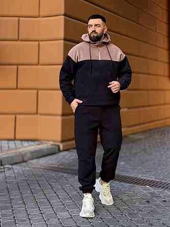 Чоловічий теплий костюм (двокольоровий) Одеса