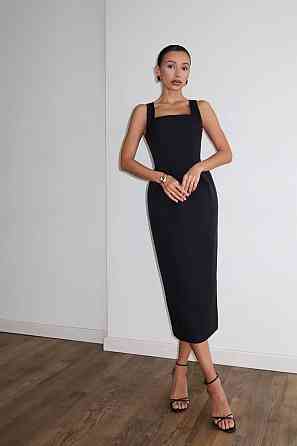 Жіночий елегантний вечірній костюм плаття + накидка костюмка Чорний, 42/44 Одеса