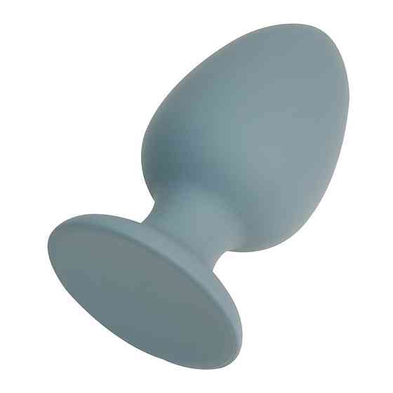 Анальна пробка Dream Toys Nude сіра, 8 х 4 см Sex Aura Київ