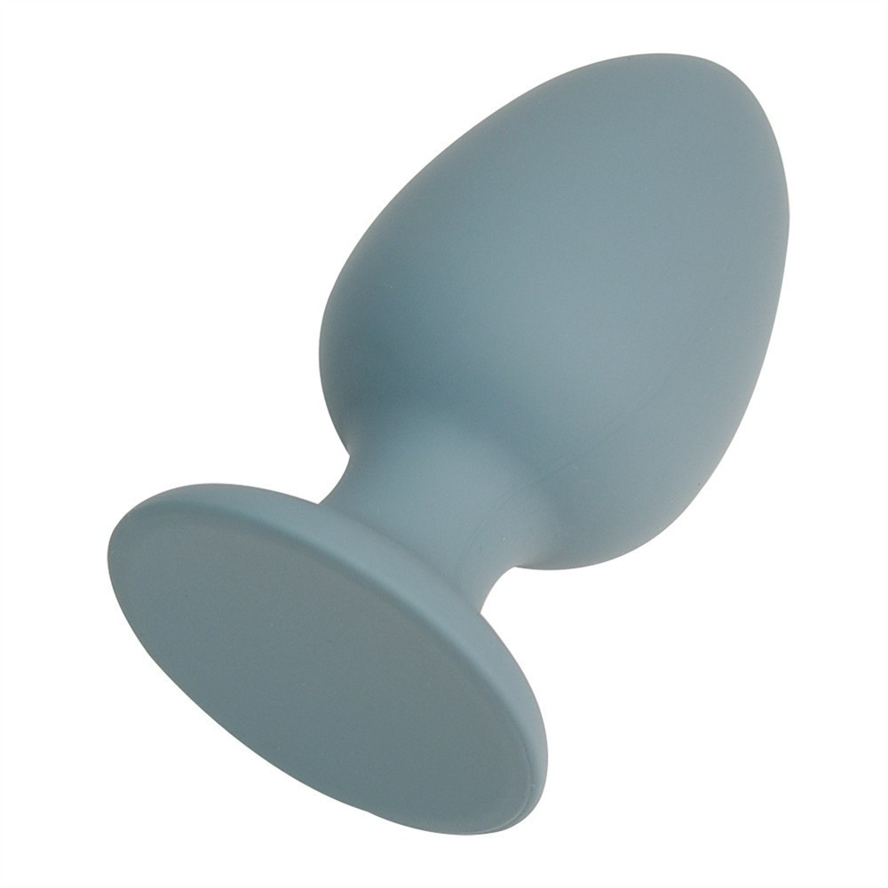 Анальна пробка Dream Toys Nude сіра, 8 х 4 см Sex Aura Київ - фото 3
