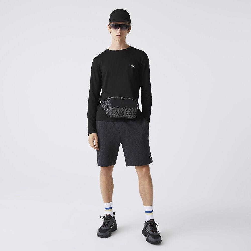 Мужская сумка на грудь (слинг), бананка, борсетка Lacoste (2032) Киев - изображение 2
