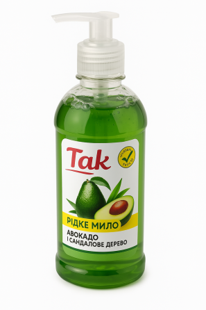 Жидкое мыло ТМ Так с маслом авокадо 500 мл Киев