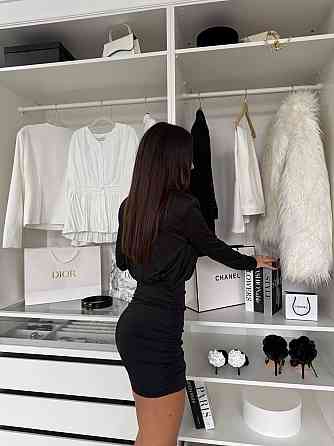 Жіноча стильна святкова міні-сукня з мікродайвінгу Одеса