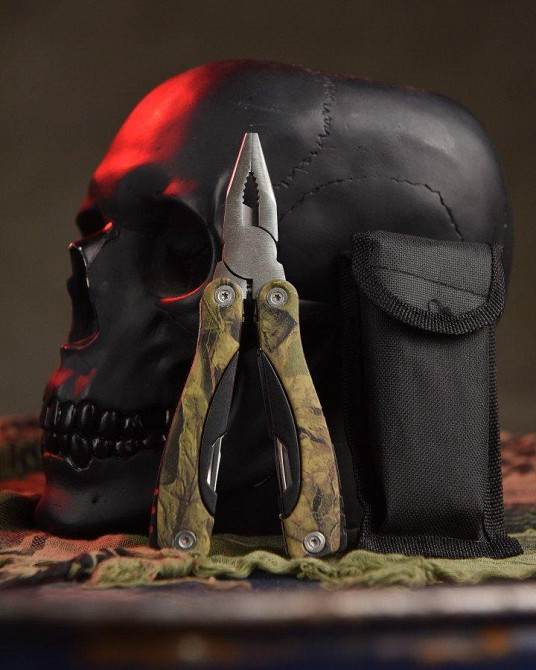 Мультитул стальной компактный тактический 19 в 1 Одесса - изображение 5