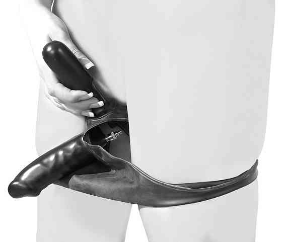 Трусики з фалоімітаторами - 2950286 Late X Briefs Pump Dildo - L Sex Aura Київ