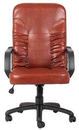 Офисное Кресло Руководителя Richman Texas Madras Cognac Пластик М2 AnyFix Коричневый Киев