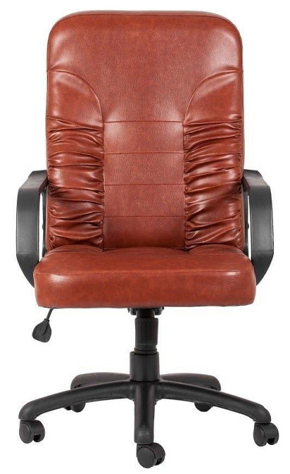 Офисное Кресло Руководителя Richman Texas Madras Cognac Пластик М2 AnyFix Коричневый Киев - изображение 2