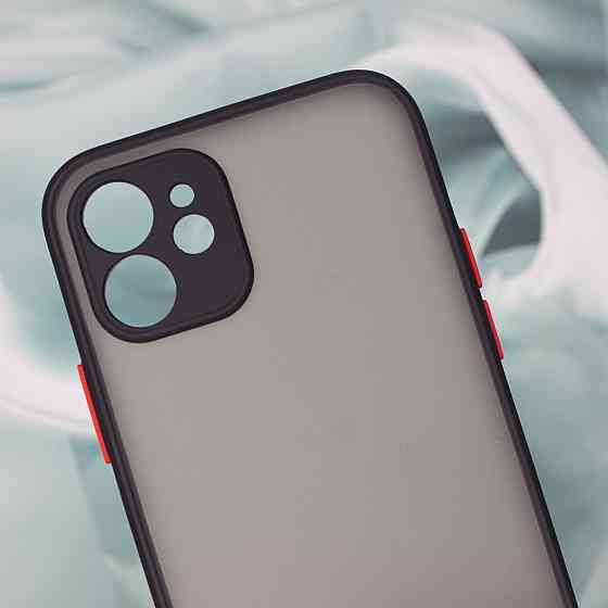 Чехол TOMOCOMO (FULL PROTECTION) for iPhone 12 Black Київ