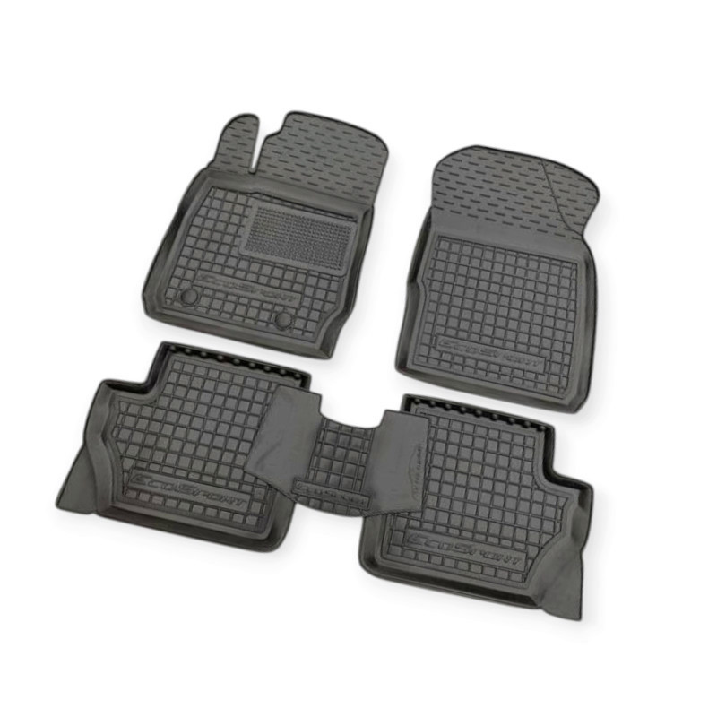 Килимки Форд ecosport 2013-2017 борт 2,5см, з перемичкою салону Мукачево - фото 1