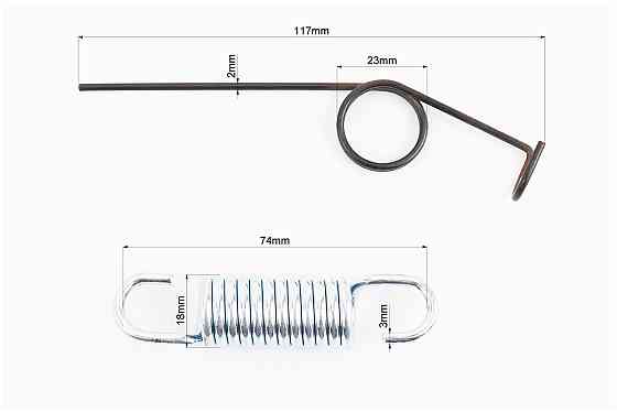 Пружини натяжного ролика к-кт 2шт Киев