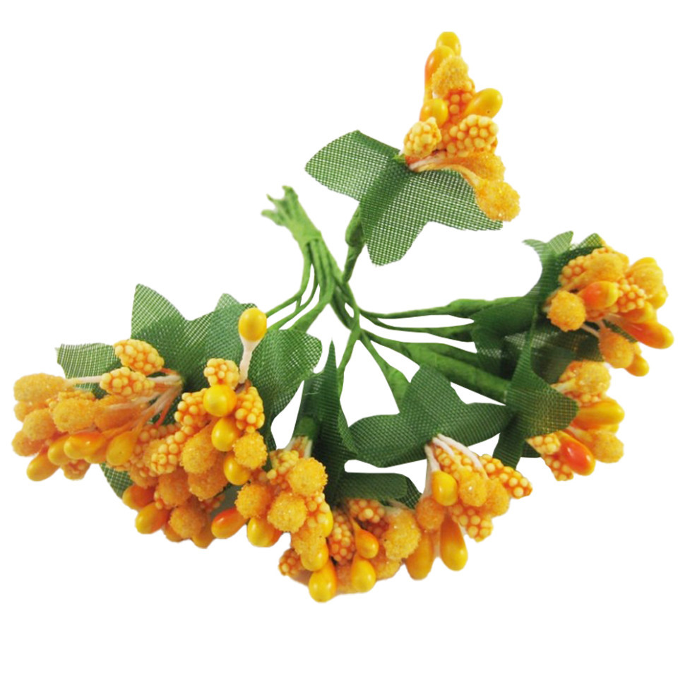 Декоративні тичинки для творчості KV-714 пучок 12 штук Вінниця - фото 1