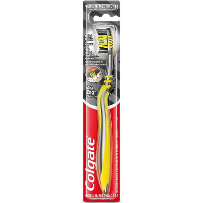 Зубна щітка Colgate Зіг Заг Деревне вугілля Жовта (2170000000114) Вінниця - фото 1