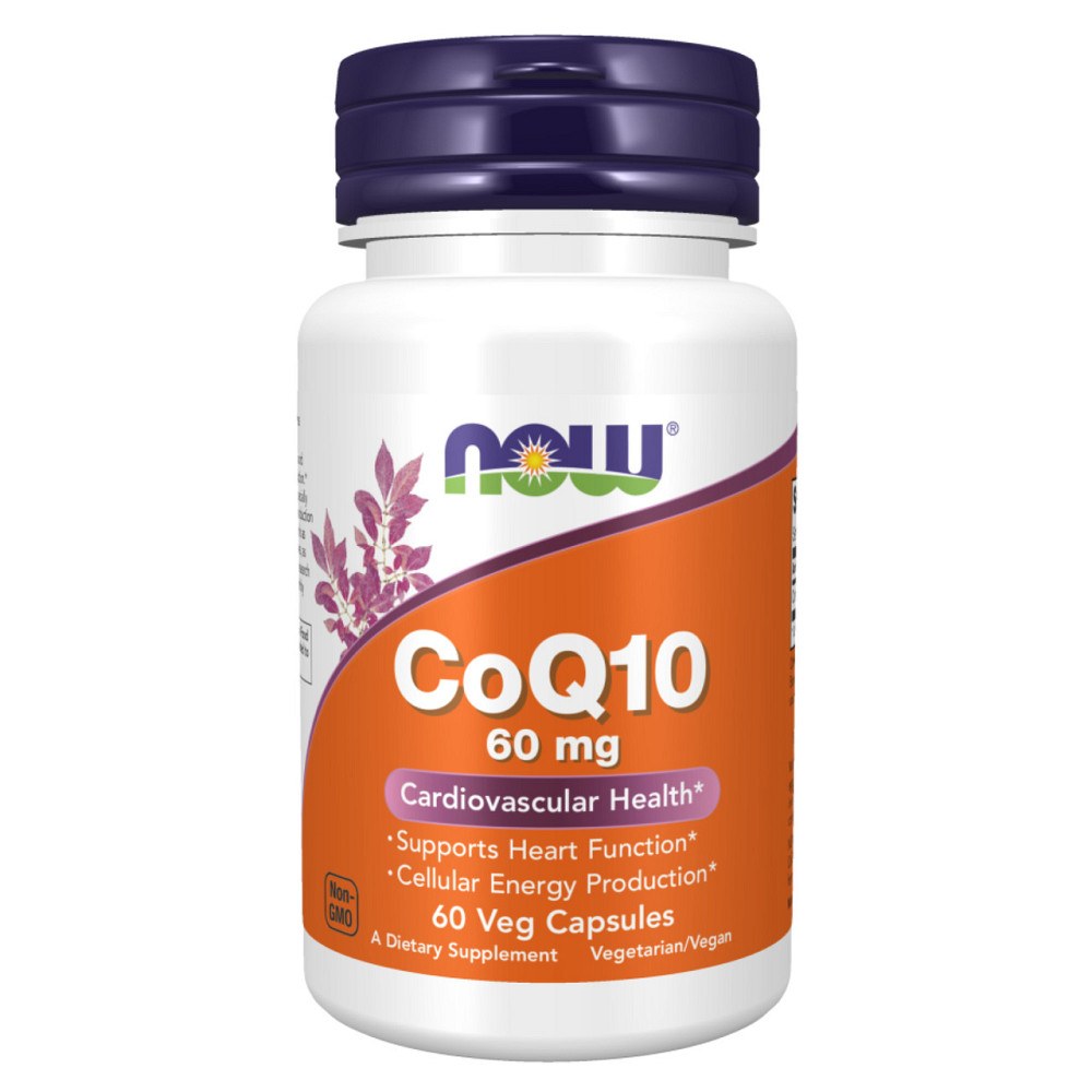 Коензим Q10 Now Foods CoQ10 60mg 60vcaps Київ - фото 1