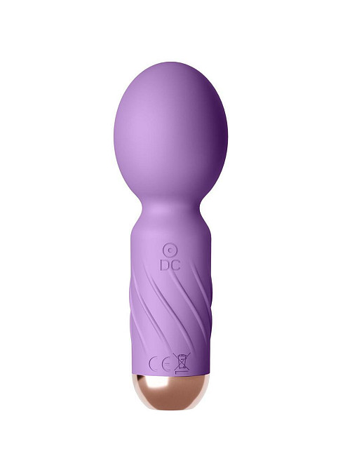 Міні вібромасажер - Cute Mini Wand Purple Sex Aura Київ - фото 3