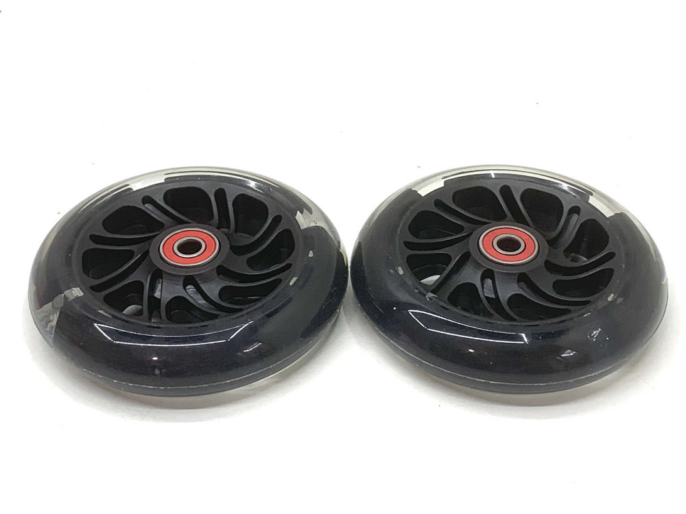 Колеса для самокату Best Scooter 2шт алюміній 120 мм PU Чорний (YT-74009/113) Чернігів - фото 2