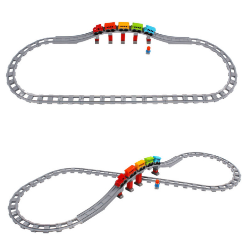 Іграшка Конструктор Залізниця Технок 1300 Житомир - фото 5