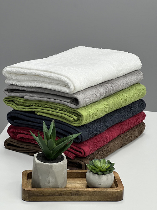 Рушник махровий Ideal Textile 500 г/м2 50х90 см в асорт. (56860390) Чернівці - фото 5