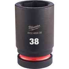 Головка ударна ShW 1'' 6гр. SKT MILWAUKEE, подовжена, 38мм Одеса