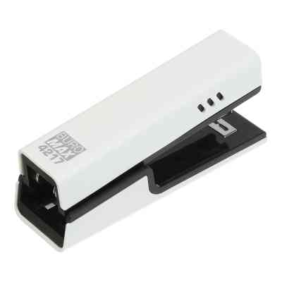 Степлер Buromax пластиковый, 20 листов, (скобы №24;26), 129,6 x 38,9 x 59,2 мм, белый (BM.4217-12) Винница