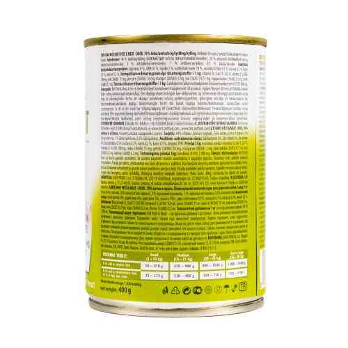 Корм влажний Brit Care Pate and Meat для дорослих собак з качкою 400 г Київ