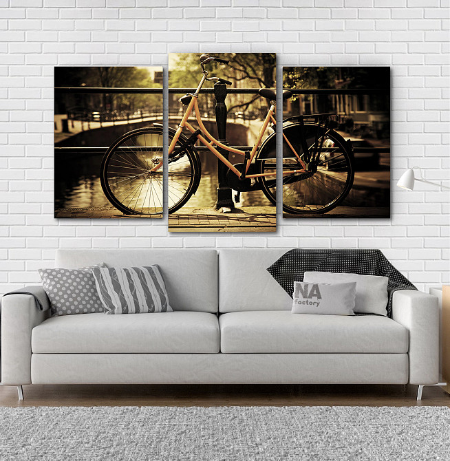 Модульная картина Велосипед Art-84_3 Киев - изображение 2
