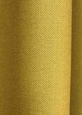 Шторна тканина Шеніл однотонний колір гірчичний 1897ш Київ