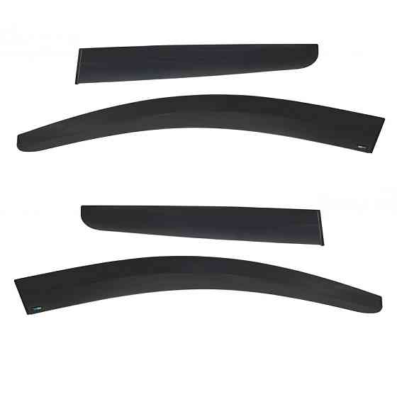 Дефлектори вікон (вітровики) Nissan Qashqai 2007-2014, 4шт, SunPlex, на скотчі Київ