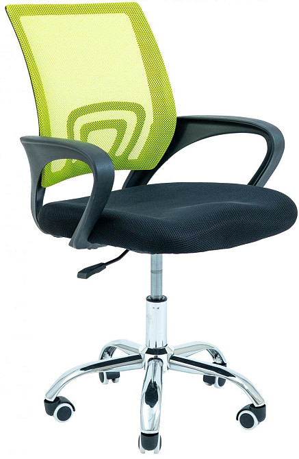 Офісне Крісло Керівника Richman Spider Сітка Чорно-салатовий Київ - фото 1