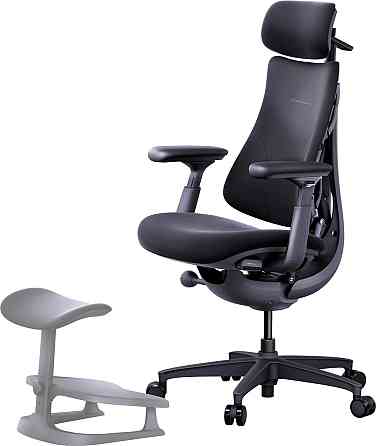 Крісло офісне LiberNovo Omni Midnight Black 48 см (CP-GW-0000015-00-01) ( 17326 ) Харків