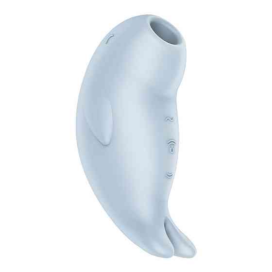 Вакуумный клиторальный стимулятор с вибрацией Satisfyer Seal You Soon, 2 независимых мотора Sex Aura Киев